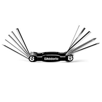 Daddario PW-GBMT-01 Werkzeug für Gitarre und Bass mit Saitenkurbel