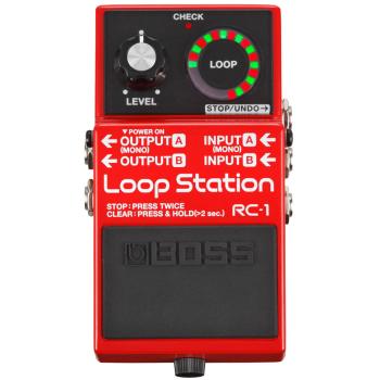 Boss RC-1 Looper Pedal mit FS-7 Dual-Switch