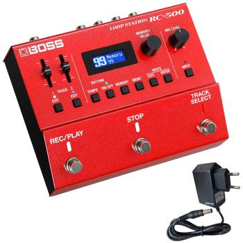 Boss RC-500 Looper Pedal mit 9V Netzteil