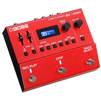 Boss RC-500 Looper Pedal mit 9V Netzteil