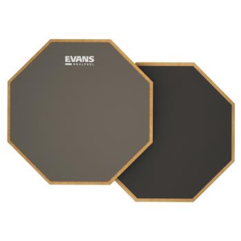Evans RF12D Real Feel Übungspad mit Schlagzeugstöcken