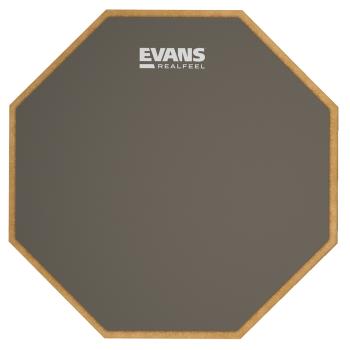 Evans RF12D Real Feel Übungspad mit Schlagzeugstöcken