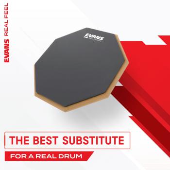 Evans RF-12G Practice-Pad Übungspad 12 mit Schlüsselanhänger