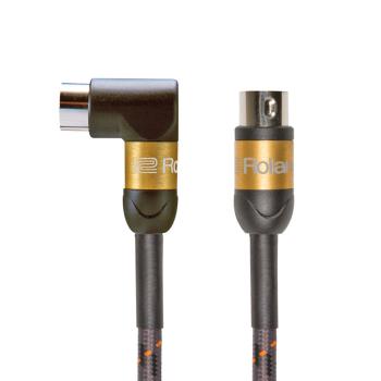 Roland RMIDI-G5A 1,5m MIDI-Kabel Winkel Gold Serie