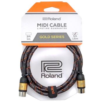 Roland RMIDI-G5 1,5m MIDI-Kabel Gold Serie