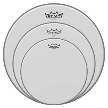 Remo Emperor Coated Fusion Fell-Set mit keepdrum Pads