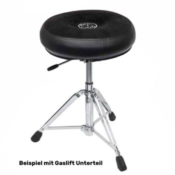 Roc-n-Soc Schlagzeughocker Rundsitz Schwarz