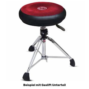 Roc-n-Soc Schlagzeughocker Rundsitz Rot