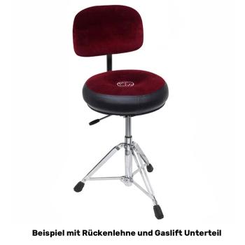 Roc-n-Soc Schlagzeughocker Rundsitz Rot