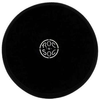 Roc-n-Soc Schlagzeughocker Rundsitz Schwarz mit Lehne