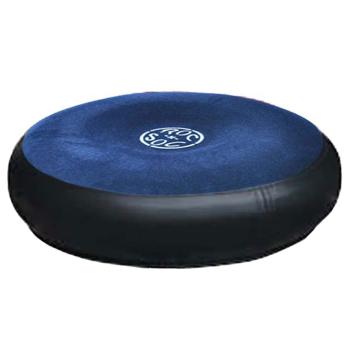 Roc-n-Soc Rundsitz Schlagzeughocker Blau mit Unterteil