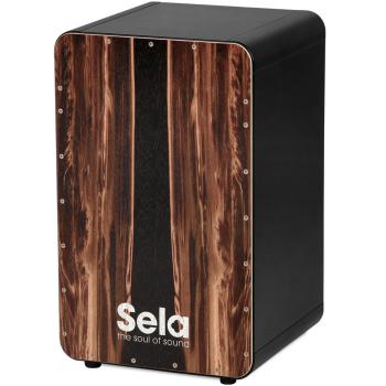 Sela SE089 Cajon CaSela Black Dark Nut
