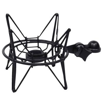 Samson SP04TB Mikrofon-Spinne Schwarz mit Popschutz