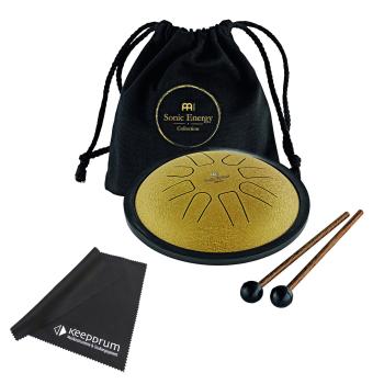 Meinl Sonic Energy SSTD3G Tongue Drum C-Moll 8 Töne mit Reinigungstuch
