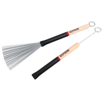 keepdrum SV507 Jazz-Besen ausziehbar