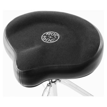 Roc-n-Soc Schlagzeughocker Gaslift Sattel-Sitz Schwarz