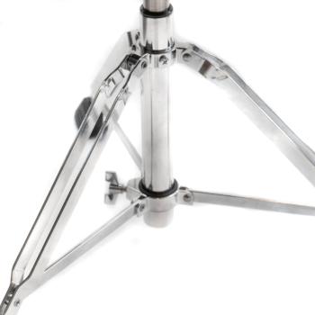 Roc-n-Soc Gaslift Schlagzeughocker Rund Schwarz mit Lehne