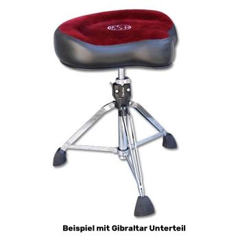 Roc-n-Soc Sattelsitz Rot Schlagzeug Hocker
