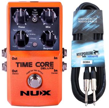 NUX Time Core Deluxe Multi Delay + Kabel 6m