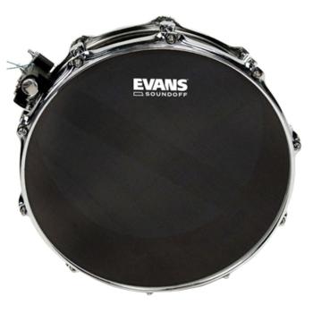 Evans TT14SO01 SoundOff Meshhead Fell 14 mit Schlagzeugstöcken