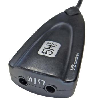 keepdrum USB-HA Soundkarte USB-Audio Adapter