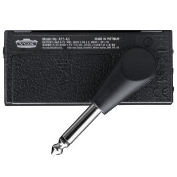Vox Kopfhörer-Verstärker für Bassgitarre amPlug 3 Bass mit Tasche