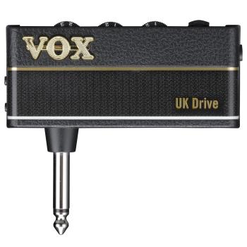 Vox Kopfhörer-Verstärker für Gitarre amPlug 3 UK Drive mit Tasche