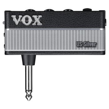 Vox Kopfhörer-Verstärker für Gitarre amPlug 3 US Silver mit Tasche