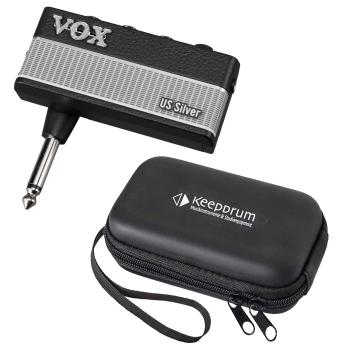 Vox Kopfhörer-Verstärker für Gitarre amPlug 3 US Silver mit Tasche