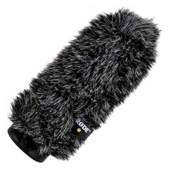 Rode NTG-3 B Black mit WS7 Fell-Windschutz