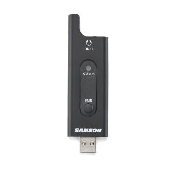 Samson Drahtlos-System XPD2 Headset-Mikrofon mit Windschutz