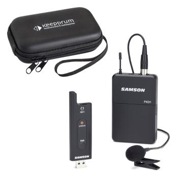 Samson Drahtlos-System XPD2 Lavalier-Mikrofon mit Soft-Case