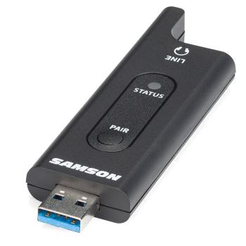 Samson Drahtlos-System XPD2 Lavalier-Mikrofon mit Windschutz