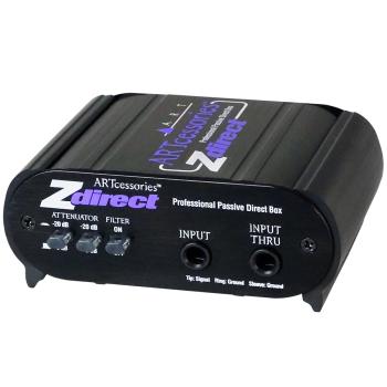 ART Z-Direct passive DI-Box mit Klinkenkabel