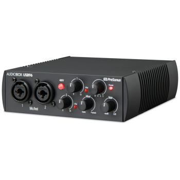 Presonus Audiobox USB 96 mit Kabel mit Ständer