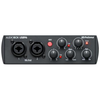 Presonus Audiobox USB 96 mit Kabel mit Ständer