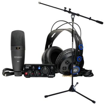 Presonus Recording-Set Audiobox GO Creator Bundle mit Stativ