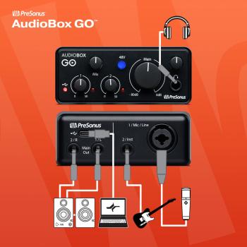 Presonus Recording-Set Audiobox GO Creator Bundle