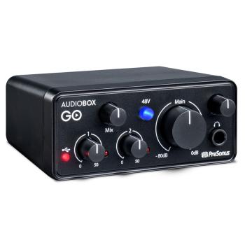 Presonus Audiobox GO USB-Interface mit Kopfhörer