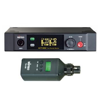 Mipro ACT-5802 2-Kanal-Empfänger mit TA-58 Stecksender