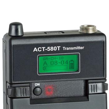 Mipro ACT-580T Digitaler Taschensender mit MJ-70 Stummschalter