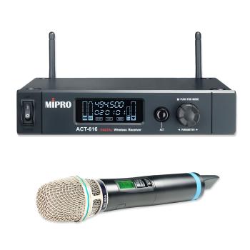 Mipro 1-Kanalempfänger ACT-616 mit Handsender