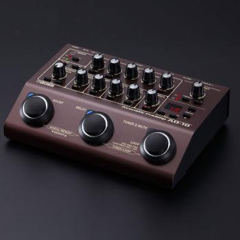 Boss AD-10 Effektgerät für Akustik-Gitarre mit Kabel