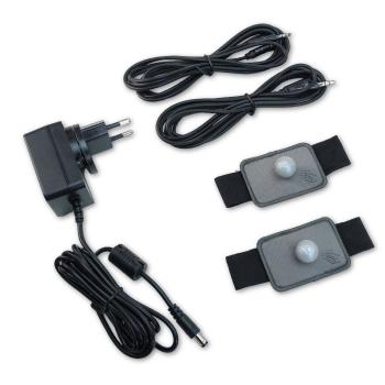 Aerodrums 2 E-Drum Air-Drumming Schlagzeug mit Hardcase-Koffer