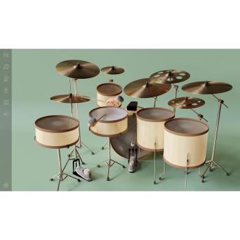 Aerodrums 2 E-Drum Air-Drumming Schlagzeug