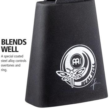 Meinl Cowbell AN-BB 4.5 Zoll Anika Nilles Beat Bell mit Trommelstöcken