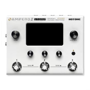 Hotone Effektgerät Ampero II Stomp Amp-Modeler mit Kabel
