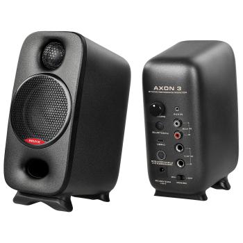 Nux Studio-Monitore Axon 3 Lautsprecher Schwarz mit Klinken-Kabel