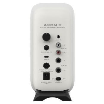 Nux Studio-Monitore Axon 3 Lautsprecher Weiss mit Klinken-Kabel