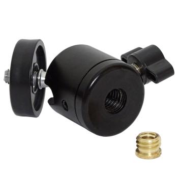 keepdrum Kugelgelenk Stativ-Adapter mit Stereo Bar